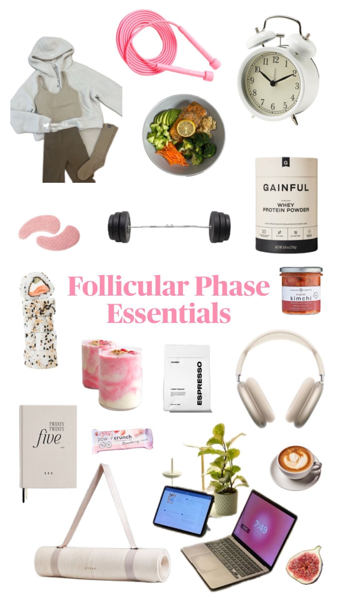Follicular Phase Essentials: Energize and Rebuild